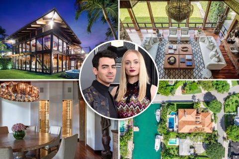 Sophie Turner and Joe Jonas' Miami house